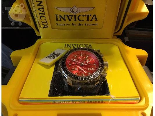 Invicta 18780 Aviator 50mm Χρονογράφος Ανοξείδωτο Ατσάλι Αυθεντικό και Ολοκαίνουριο...